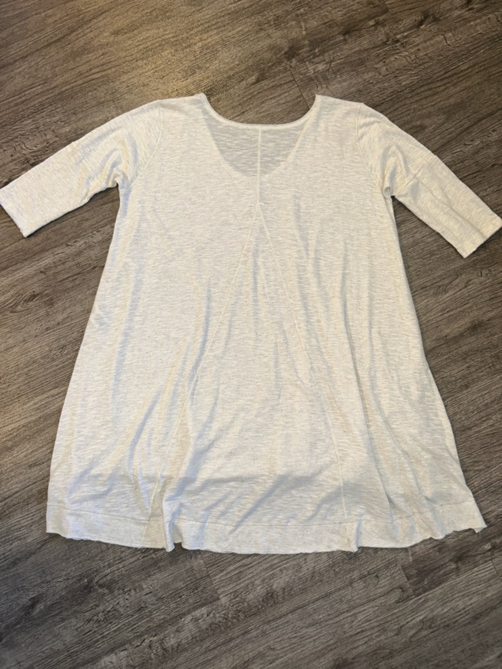 Free People We The Free Sheer Tunic Cover Up Dress Boho Beach Linen Medium - Picture 5 of 8